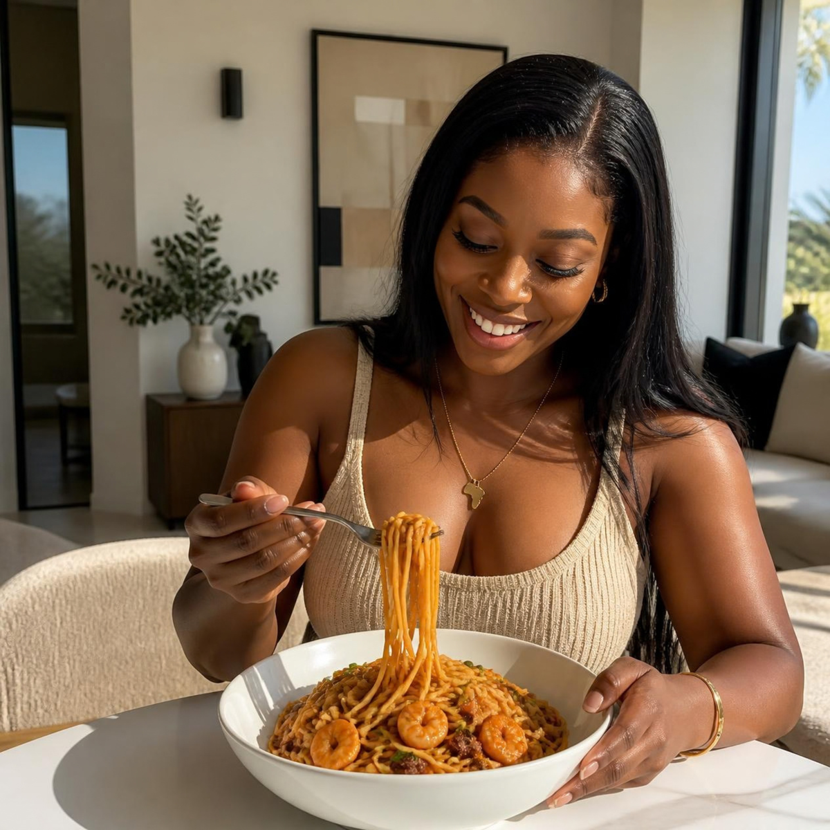 Linguine Jollof