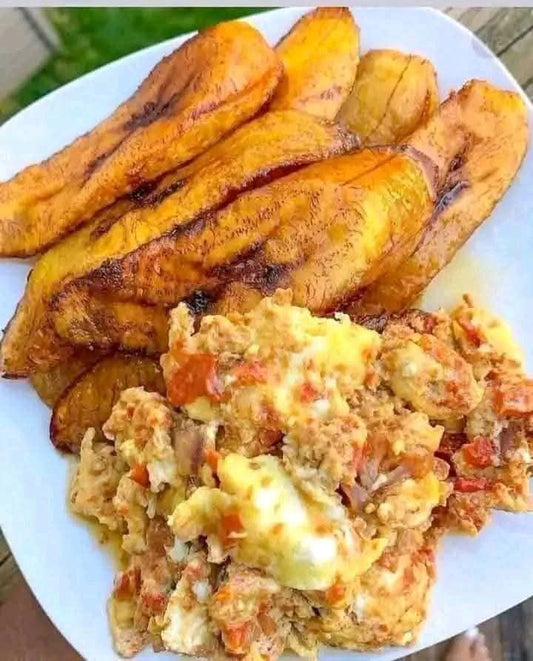 Plantain & Egg Sauce